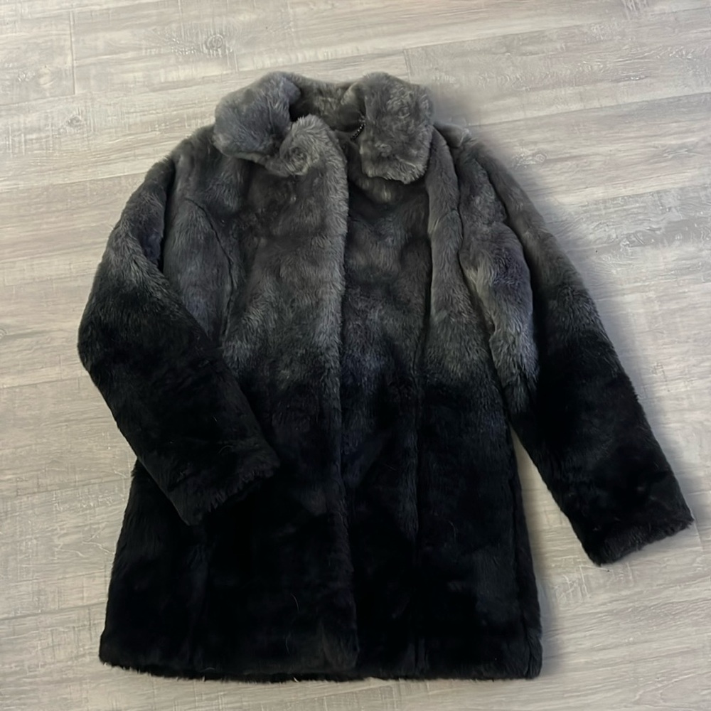 Issac Mizrhi Faux Fur Coat
